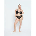Dámské kalhotky Modibodi Intimates V Day Cheeky Brief Black Rose (DKMIVDCBBR)