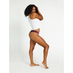 Menstruační kalhotky PUMA & Modibodi Seamfree Active Thong Light-Moderate Flame Haze Pink (MODI4074FHP)