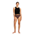 Menstruační kalhotky Modibodi Sensual Hi Waist Bikini Super Mahogany (MKMSM)