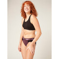 Menstruační kalhotky PUMA & Modibodi Active Brief Moderate-Heavy Grape (MODI4096)