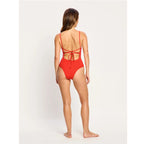 Menstruační plavky Modibodi Sunset V Neck One Piece Light Hazy Pink (MPMSVNOPLHP)