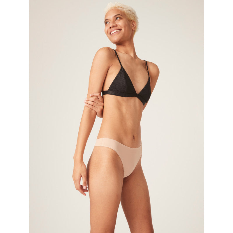 Menstruační tanga Modibodi Seamfree Thong Light Cashew (MTMSTLMC)