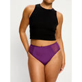 Menstruační kalhotky Modibodi Allure Hi Waist Brief moderate Mystic Purple (MKMAHWBMMP)