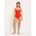 Menstruační plavky Modibodi Sunset V Neck One Piece Light Hazy Pink (MPMSVNOPLHP)