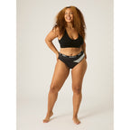 Menstruační kalhotky PUMA & Modibodi Active Brief Light-Moderate Platinum Grey (MODI4092PG)