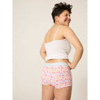 Menstruační kalhotky Modibodi Teen Hipster Boyshort Moderate-Heavy Orchid Pink (MODI4101OP)