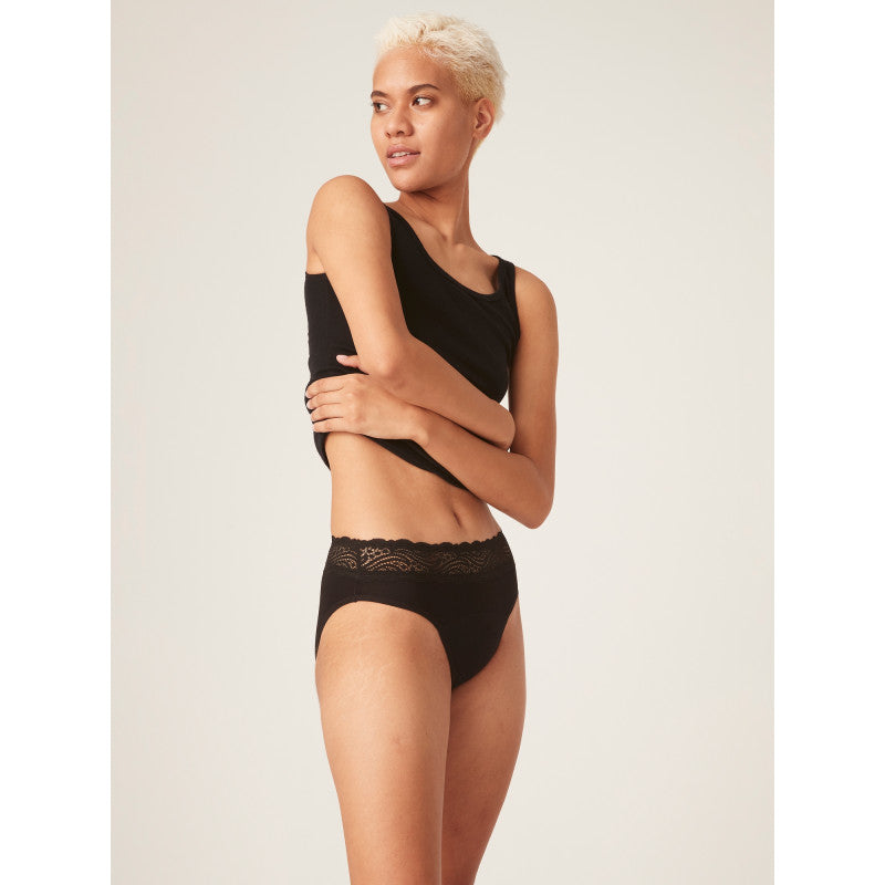 Menstruační kalhotky Modibodi Sensual Hi-Waist Bikini Heavy-Overnight (MODI4040)