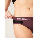Menstruační kalhotky PUMA & Modibodi Active Brief Moderate-Heavy Grape (MODI4096)
