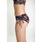 Teen High Bikini Jungle Palm Black spodní díl - VYBALENÉ