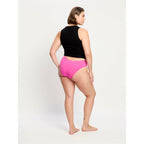 Menstruační kalhotky Modibodi Cassia V Cheeky Brief Light Electric Fuchsia (MKMCVCBLEF)