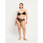 Menstruační kalhotky Modibodi Bliss Hi Waist Brief Moderate Jet Black (MKMBHWBMJB)