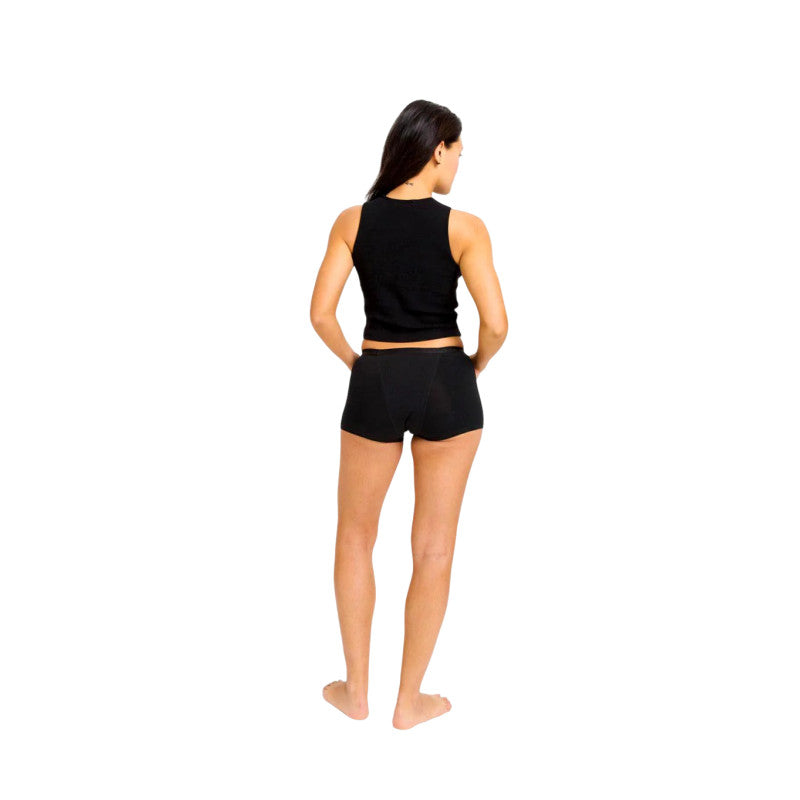 Menstruační kalhotky Modibodi Basic Boyshort Super Overnight (MKMBBSO)