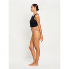 Menstruační tanga Modibodi Modicomfort Seamless Hi Waist Thong Light Teale Blue (MTMMSHWTLTB)