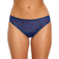 Menstruační kalhotky Modibodi lntimates V Day Cheeky Brief Light Navy Chilli (DKMIVDCBLVC)