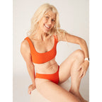 Oboustranný top plavek Modibodi Black/Sunset orange (MODI4350BSO)