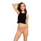 Menstruační kalhotky Modibodi Sensual Hi Waist Bikini Light Cameo Peach (MKMSHWLCP)