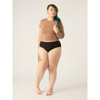 Menstruační kalhotky Modibodi Basic Mid-Rise Brief Moderate-Heavy (BSMBMHBLAW)