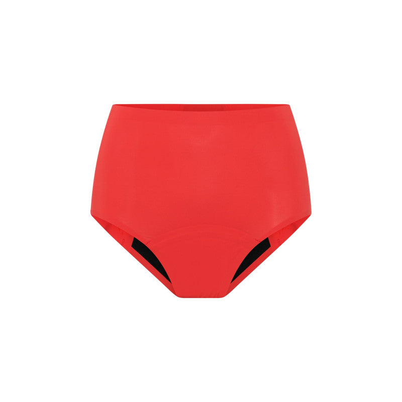 Menstruační kalhotky Modibodi Seamfree Full Brief Heavy-Overnight Waratah Red (MODI4064WR)