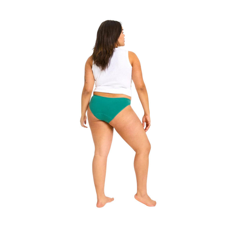 Menstruační kalhotky Modibodi Basic Cheeky Bikini Moderate-Heavy Jungle (MKMBCBMHJ)