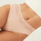 Menstruační kalhotky Modibodi Sensual Hi-Waist Bikini Light-Moderate Beige (MODI4035B)