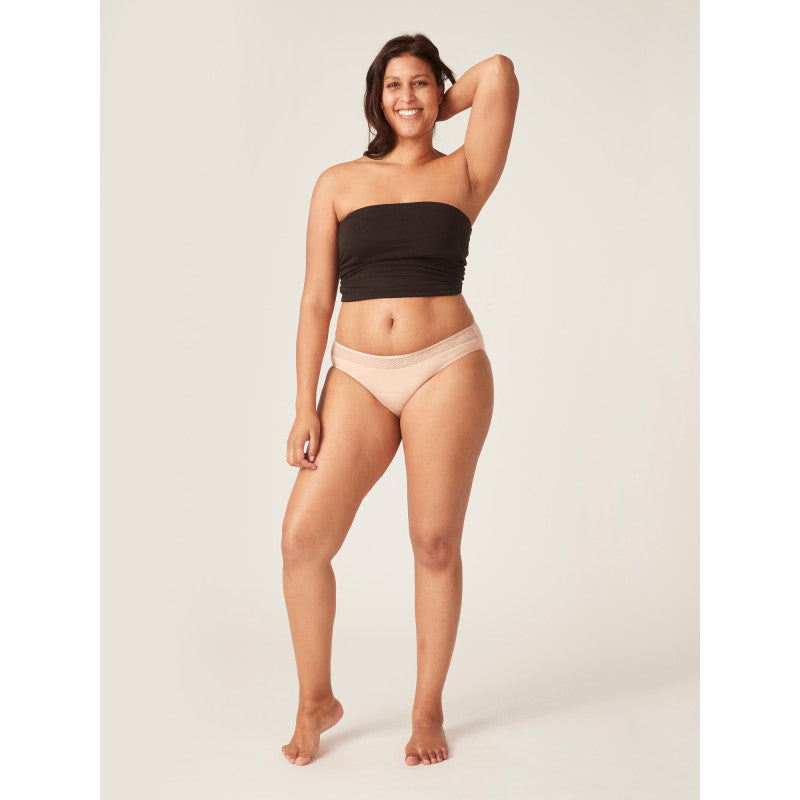 Menstruační kalhotky Modibodi Sensual Bikini Light-Moderate Beige (MODI4050B)