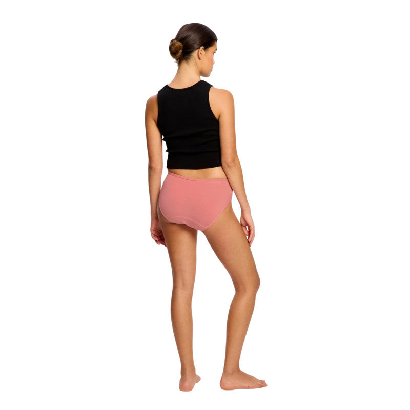 Menstruační kalhotky Modibodi Basic Mid-Rise Brief Moderate Bedrose Pink (MKMBMRBMBP)