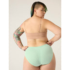 Menstruační kalhotky Modibodi Basic Mid-Rise Brief Moderate-Heavy Sea Spray (MODI4110SS)