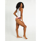 Menstruační kalhotky PUMA & Modibodi Seamfree Active Hi-Leg Cheeky Moderate-Heavy Sunset Glow Yellow (MODI4094SGY)