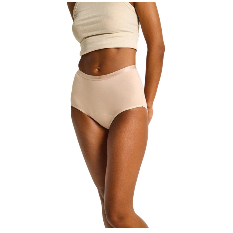 Menstruační kalhotky Modibodi Classic Full Brief Light-Moderate Beige (CLFBLMBEIW)