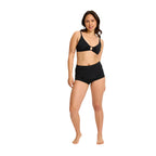 Menstruační plavky Modibodi Short High černé spodní díl (SWSCHIBLAW)