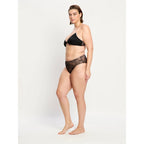 Menstruační kalhotky Modibodi Bliss Hi Waist Brief Moderate Jet Black (MKMBHWBMJB)