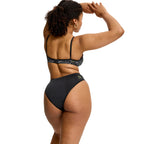 Menstruační kalhotky Modibodi Smileyworld Hi Waist Brief Super-Overnight Black (MKMSHWBSOB)