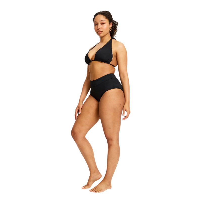 Menstruační plavky Modibodi Hi-Waist Bikini Brief High černé spodní díl (SWHKMIBLAW)