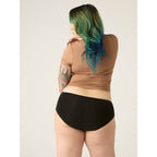 Menstruační kalhotky Modibodi Basic Mid-Rise Brief Moderate-Heavy - VYBALENÉ (MODI4110VYB)