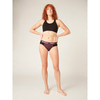 Menstruační kalhotky PUMA & Modibodi Active Brief Moderate-Heavy Grape (MODI4096)