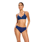 Menstruační kalhotky Modibodi lntimates V Day Hi Waist Brief Moderate Navy Chilli (DKMISDHWB)