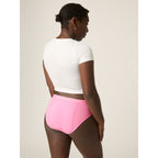 Menstruační kalhotky Modibodi Teen Hipster Bikini Maxi Fairy Floss Pink - VYBALENÉ (MODI4099FFPVYB)
