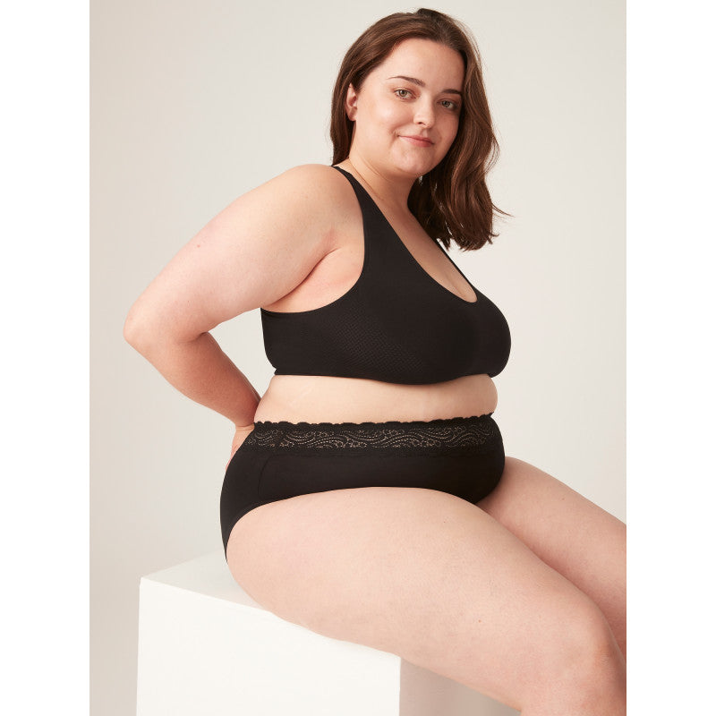 Menstruační kalhotky Modibodi Sensual Hi-Waist Bikini Heavy-Overnight (MODI4040)