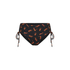 Menstruační plavky Modibodi Teen High Bikini Cheetah Chase Black spodní díl (MODI4375CCB)