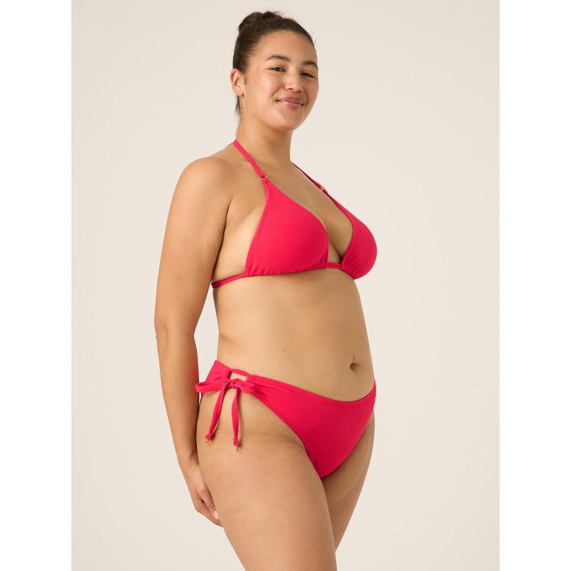Menstruační plavky Modibodi Tie Side Bikini Brief Glow Pink komplet - VYBALENÉ (MODI4331VYB)