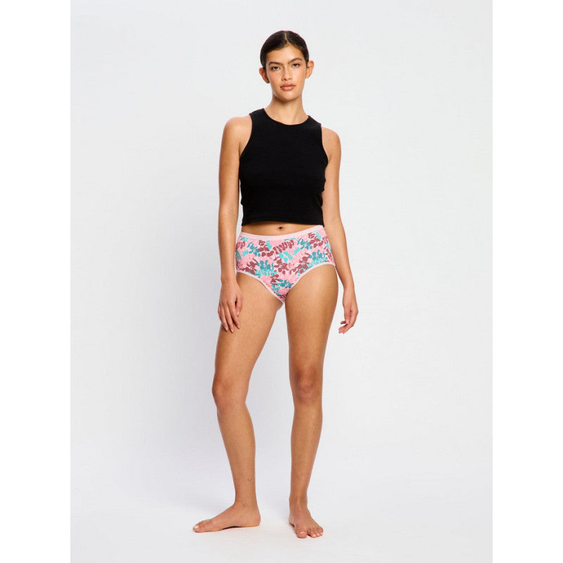 Menstruační kalhotky Modibodi Classic Full Brief Moderate Ivy Garden (MKMCFBMIG)