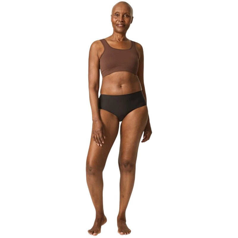 Menstruační kalhotky Modibodi bezešvé Seamfree Boyleg Moderate-Heavy (SFBLMHBLAW)