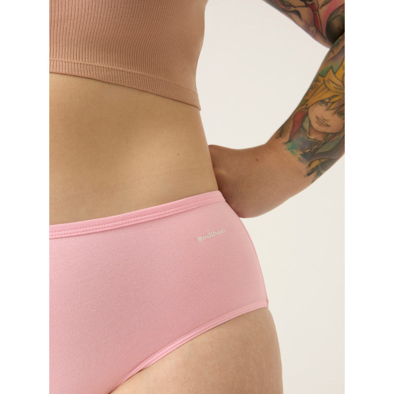 Menstruační kalhotky Modibodi Basic Mid-Rise Brief Moderate-Heavy Musk (MODI4110M)