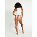 Menstruační kalhotky PUMA & Modibodi Seamfree Active Hi-Leg Cheeky Moderate-Heavy Sunset Glow Yellow (MODI4094SGY)