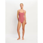 Menstruační plavky Modibodi Molokai X Back One Piece High Absorbency Mauve jednodílné (MPMMXBOPHAM)