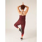 Menstruační legíny 7/8 PUMA & Modibodi Grape/Red (MODI4098LGR)