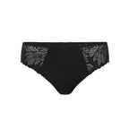 Menstruační tanga Modibodi Modicomfort Seamless Hi Waist Thong Light Teale Blue (MTMMSHWTLTB)