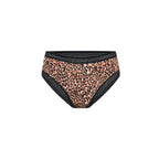 Menstruační kalhotky Modibodi Sensual Boyleg Light Animalia Brown (MKMSBLAB)