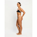Menstruační tanga Modibodi Bliss Thong Light Jet Black (MTMBTLJB)