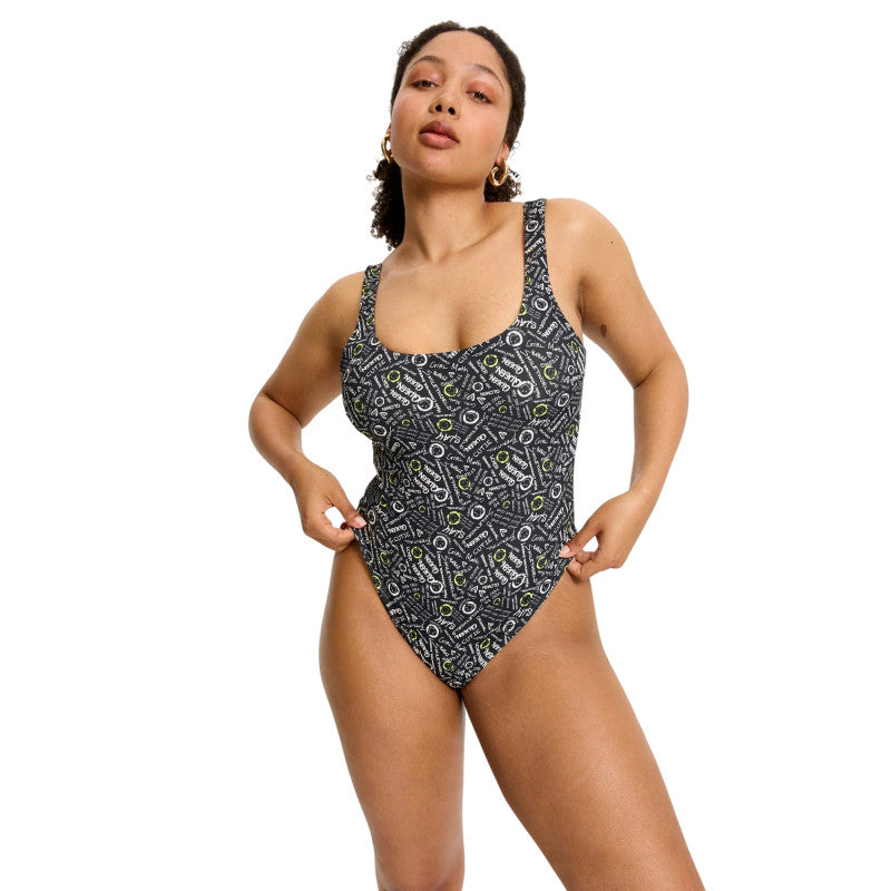 Menstruační plavky Modibodi jednodílné Smileyworld Tanker One Piece (MPMJSWTOP)